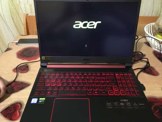 Игровой ноутбукa acer nitro 5