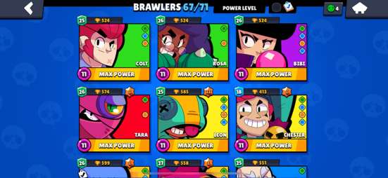 Акаунт Brawl Stars