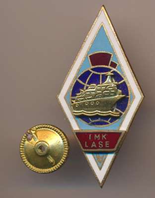 Знак ромб Таллинское морское училище