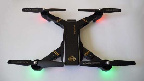 Квадрокоптер Phantom D5HW c WiFi камерой, складывающийся фото 3