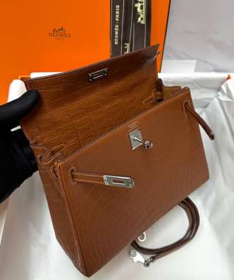 Сумка Hermes Kelly крокодил в Москве