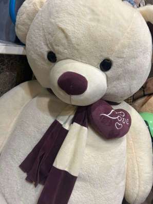 Плюшевый медведь белый в Комсомольске-на-Амуре фото 3