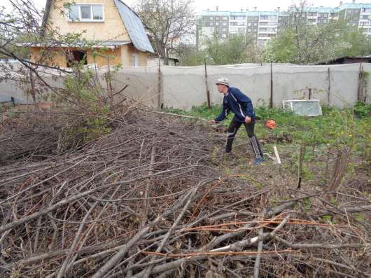 Уборка дачных участков, подготовка к сезону (зиме) в Самаре