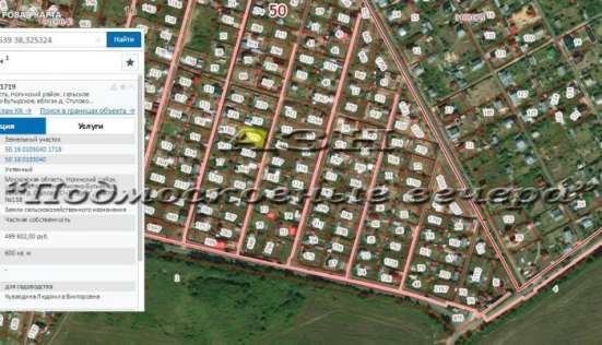 realty_mapper3.plot_in_locationСадовое некоммерческое тов-во. Площадь 6.00 сот.Есть Электричество. в Москве