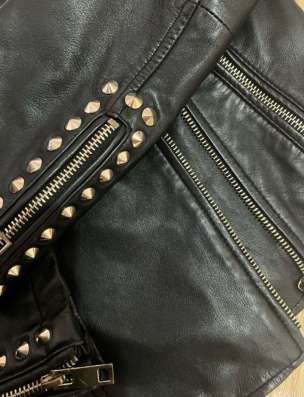 Кожаная куртка Zara косуха в Москве фото 6
