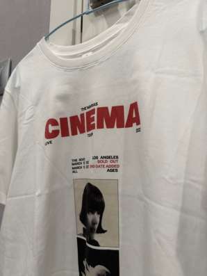 Футболки с принтом “cinema” в Казани