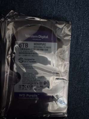 Жесткий диск  Western Digital Purple 6Tb(WD60ejrx) в Омске