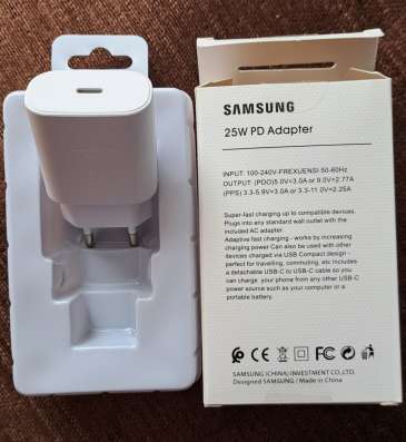 Зарядное для телефона Samsung 25W
