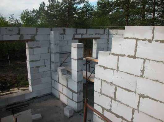 Кладка кирпича, газобетона, облицовки в Москве
