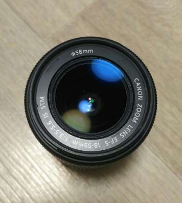 Объектив Canon 18-55 STM Китовый