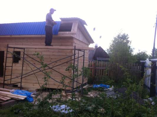 Продаем брусовые бани под ключ в Красноярске