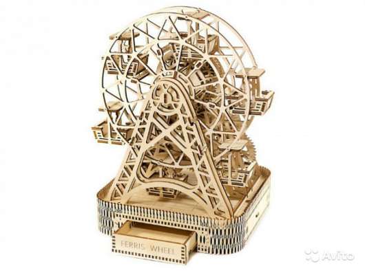 Деревянный конструктор Колесо обозрения woodencity в Москве