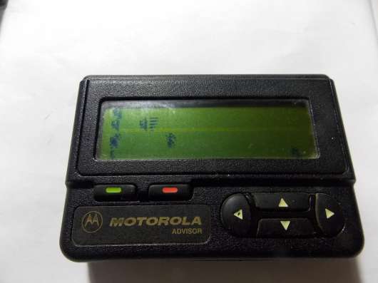 Пейджер Motorola Advisor в Санкт-Петербурге