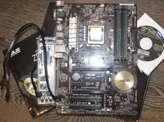 Материнская плата Asus z97k в Москве фото 4