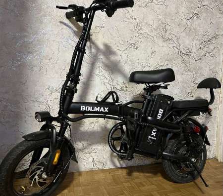 Электровелосипед BOLMAX, 240W , состояние новое