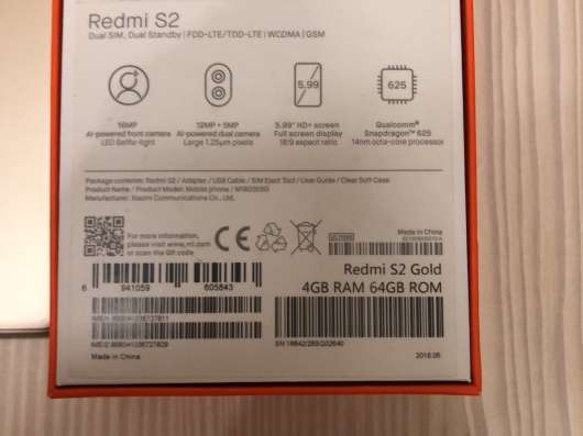 Xiaomi redmi s2 4gb 64gb в Томске фото 17
