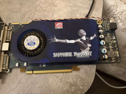 Видеокарта sapphire x1950 GT