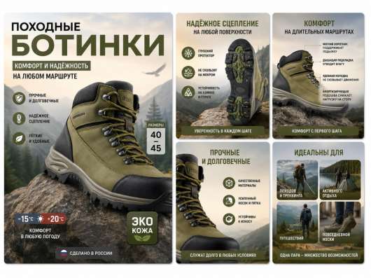 Инфографика для маркетплейсов. Дизайн карточек фото 3