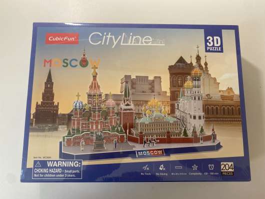 3D пазл Красной Площади