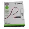 Кабель Belkin AUX CABLE 0,9M красный