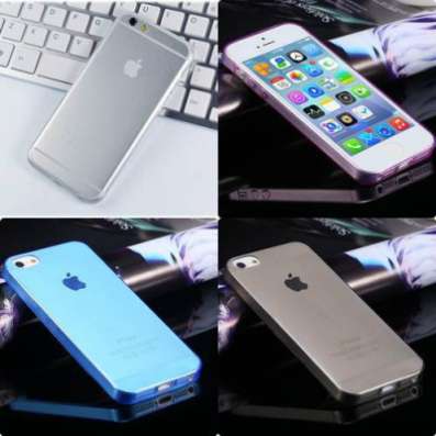 Прозрачный силикон на iPhone 5 / 5s 5c в Хабаровске