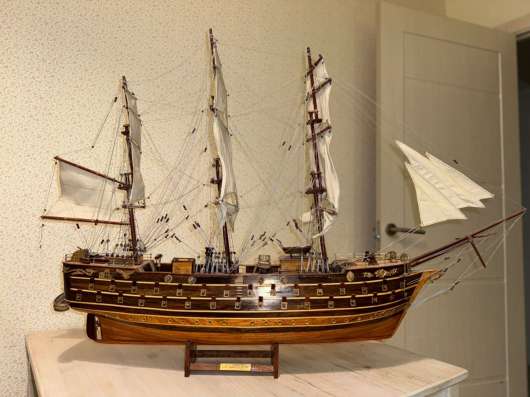 Модель парусного корабля Le Napoleon в Санкт-Петербурге фото 4