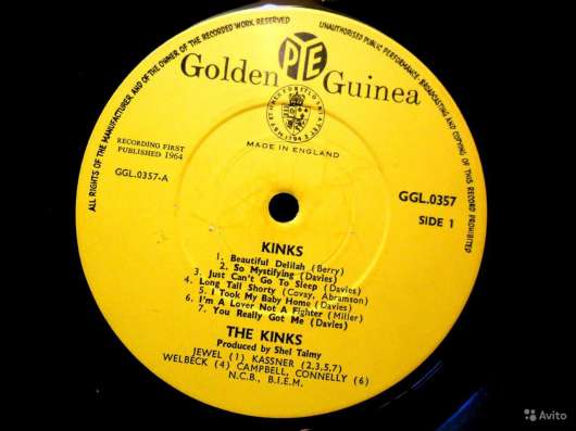 Пластинка виниловая The Kinks – Kinks в Санкт-Петербурге фото 4