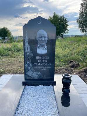 Памятники Уфа. Гранит, мрамор, площадки из гранита в Уфе фото 10