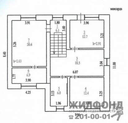 коттедж, Бердск, Южный мкр, 195 кв.м. в Бердске