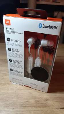 Гарнитура JBL T110BT новая в Москве