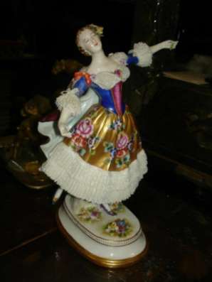 Старинная статуэтка БАЛЕРИНА(М.Тальони),