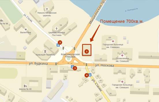 Модуль 50 метров в ТЦ в Ярославле