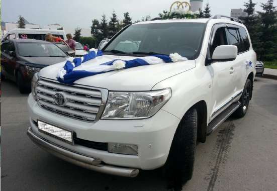 Прокат авто на свадьбу в Тюмени в Тюмени