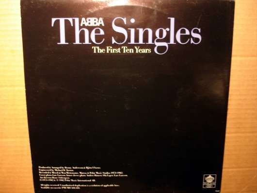 ABBA ‎– The Singles (The First Ten Years) в Санкт-Петербурге фото 14