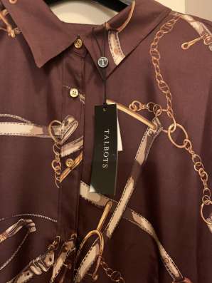 Блузка шелковая Talbots (Америка) в Москве