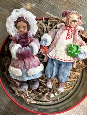 Игрушки из ваты ручной работы в Москве фото 3