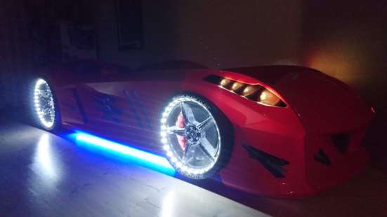 Кровать-машина Lamborghini SB1 (объемная) в Ставрополе