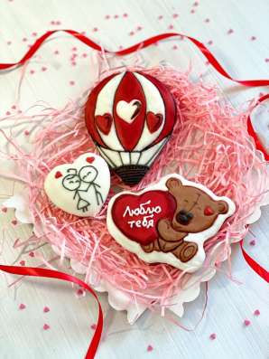 Подарочный набор на 14 февраля - Имбирные пряники в Москве фото 7