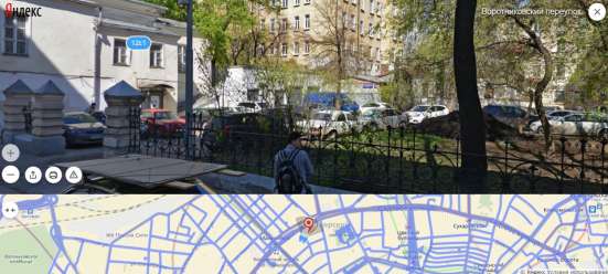 Отдельно стоящее здание в центре Москвы, метро Маяковская в Москве