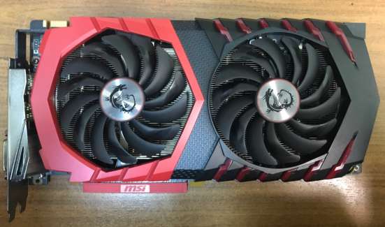 Видеокарта gtx 1070ti 8gb msi