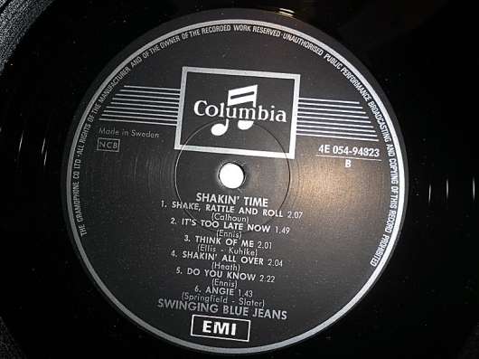 Пластинка винил Swinging Blue Jeans - Shaking Time в Санкт-Петербурге