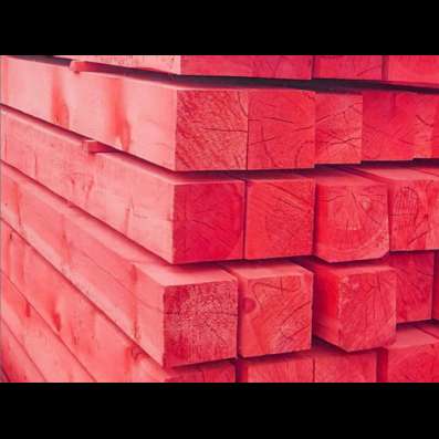 Брус обрезной антисептированный
