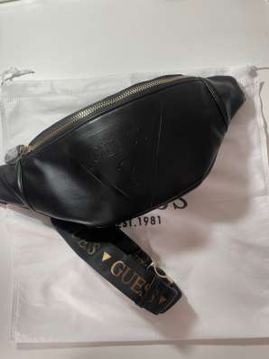 сумка guess черного цвета