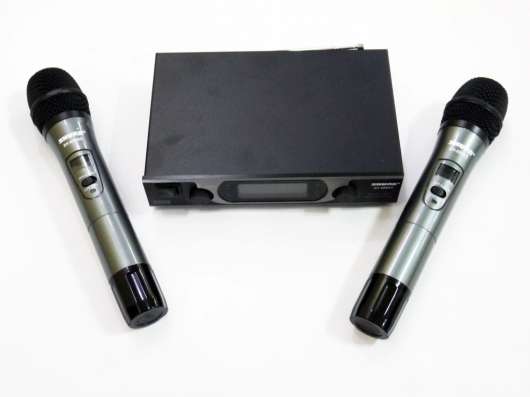 Радиосистема Shure SH-600G2 база 2 радиомикрофона фото 3