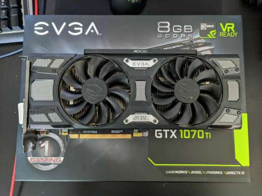 Видеокарта GTX GEFORCE 1070 Ti SC 8GB
