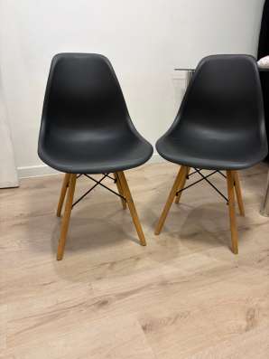 Стулья Eames DSW черные (2 шт.) в Краснодаре фото 3