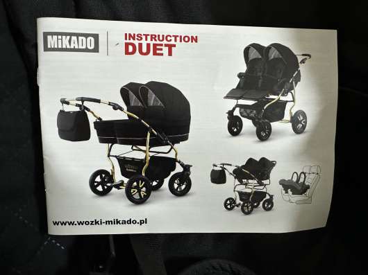 Коляска для двойни Mikado в Иркутске фото 6