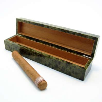 Футляр - Хьюмидор (Humidor) для сигар.Чистый Вердантит в Москве фото 3
