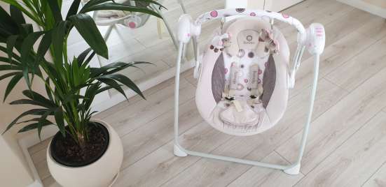 Электронные качели Lionelo Robin Pink в Москве фото 9