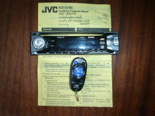 Автомагнитола JVC RD-S785 + Динамики PIONEER в Москве фото 6
